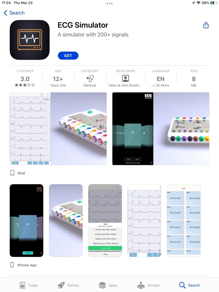 portable high quality ecg simulator ps420 from china factory