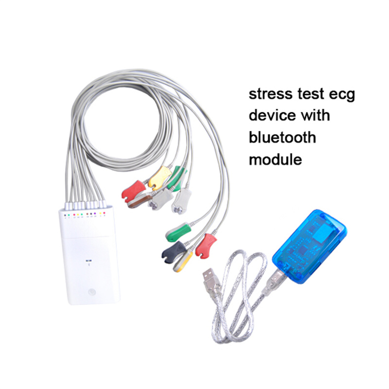 bluetooth stress ecg 12 lead smart recorder design for windows
