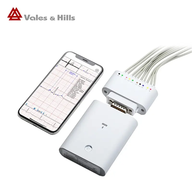 Homecare Health ECG for iOS connection with bluetooth CE FDA Certificates supported