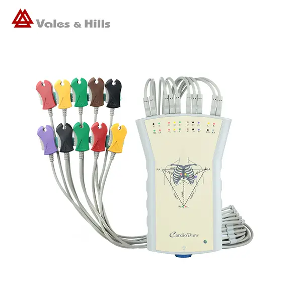 12 channel treadmill ergometer stress test ecg system with CE from manufacturer