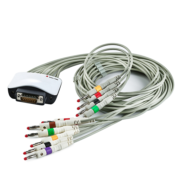 10 lead ecg cable for bluetooth ecg icv200s